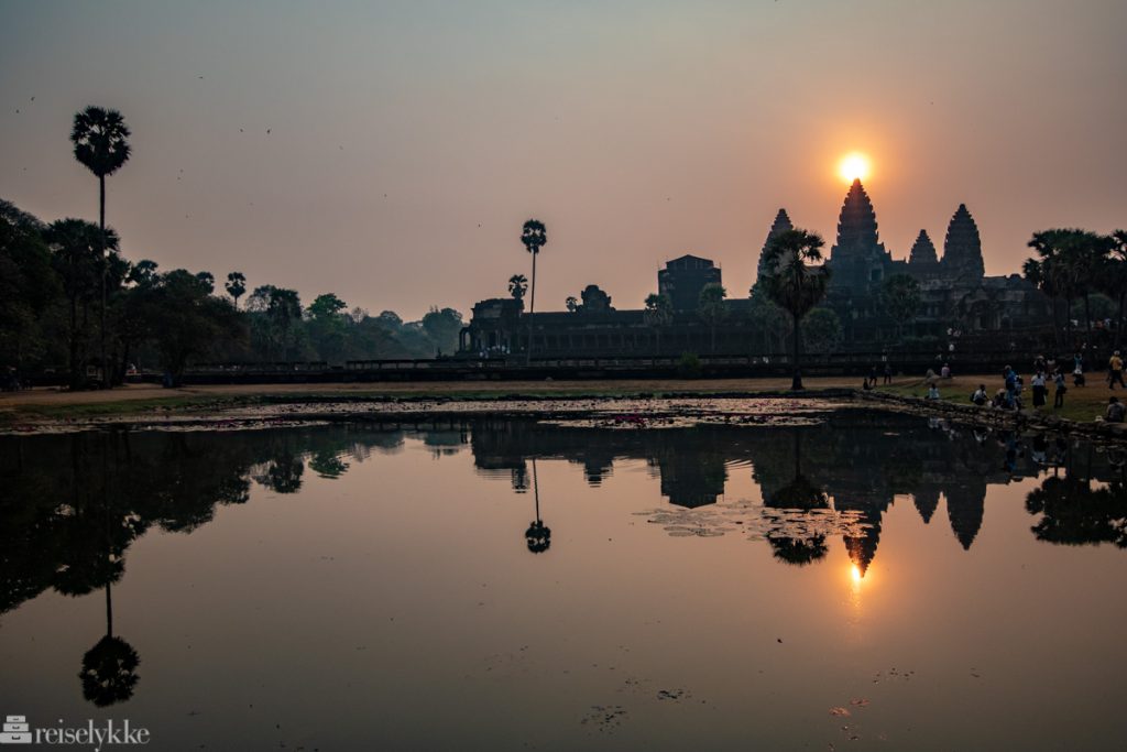 Angkor Wat i soloppgang