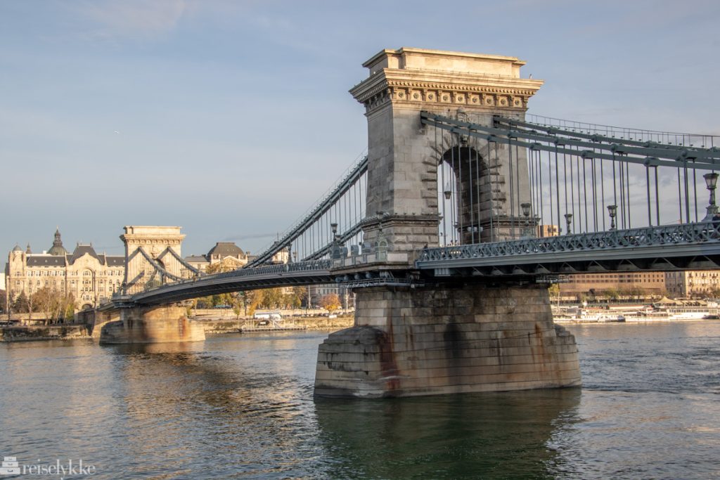 Széchenyi - Chain Bridge i Budapest