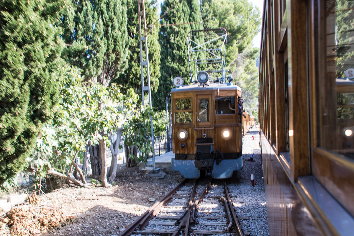 Det historiske toget til Soller