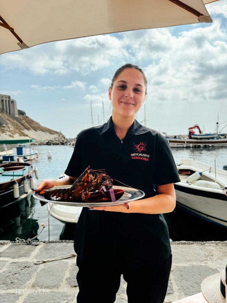 Hummerlunsj på Procida