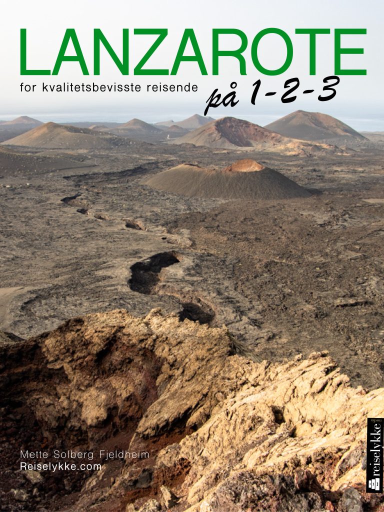 omslag reiseguide til Lanzarote