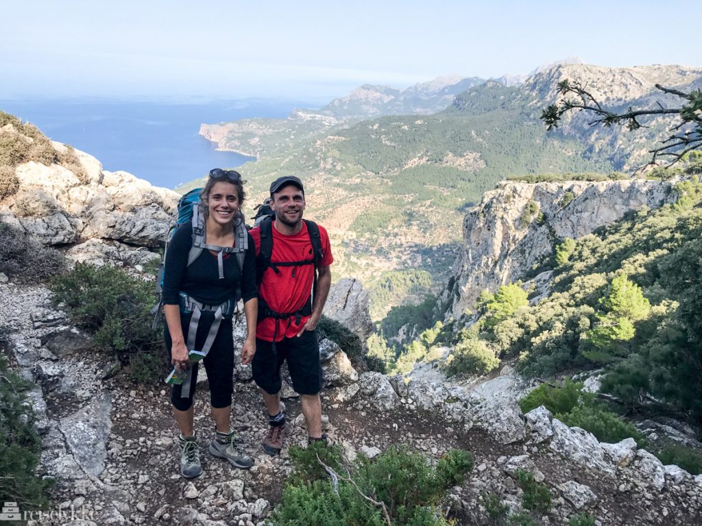 Franske turgåere på Mallorca