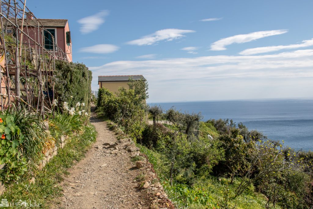 Stien fra Levanto til Monterosso al Mare er en fin fottur å gå ved Cinque Terre