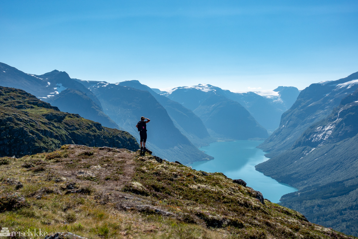 Utsikt fra Hoven ved Loen